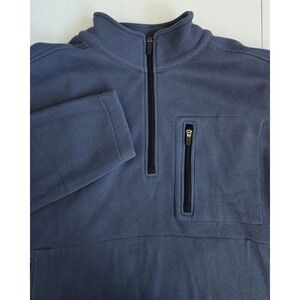 Tailor Vintage Connecticut Originals Men's XL Blue Waffled‎ Fleece Lined Jacket